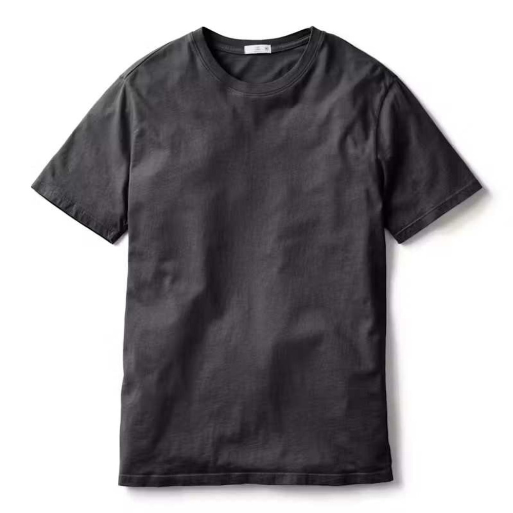 Flint and Tinder Ribbed T-Shirt Charcoal Medium New With Tags
